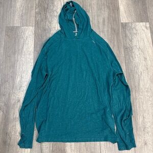 Tasc Performance Teal Hoodie